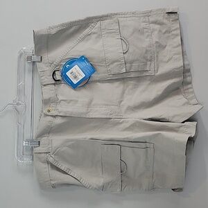 Columbia Brewha II Shorts Men's XXL Fishing Hiking UPF / gray